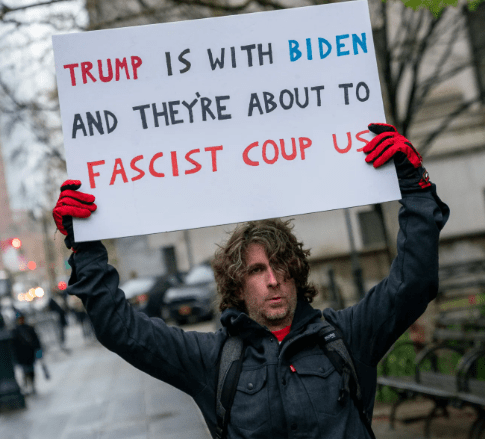 Trump is with Biden and they're about to fascist coup us